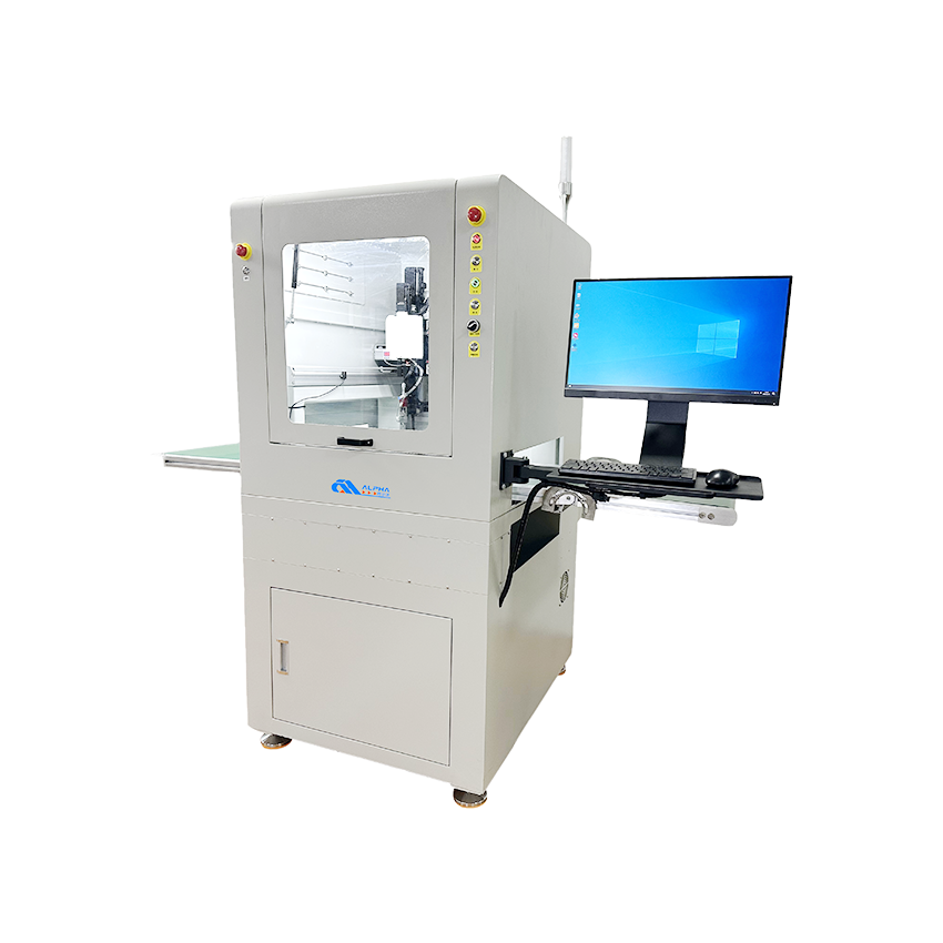 Online visual tracking coating machine
